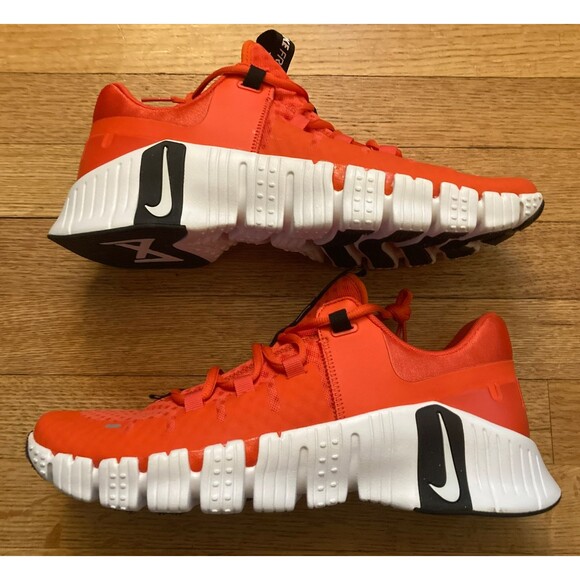 Nike Free Metcon 5 TB Team Orange White Workout Shoes Men Size 11.5 FN6616-802 - Picture 1 of 6
